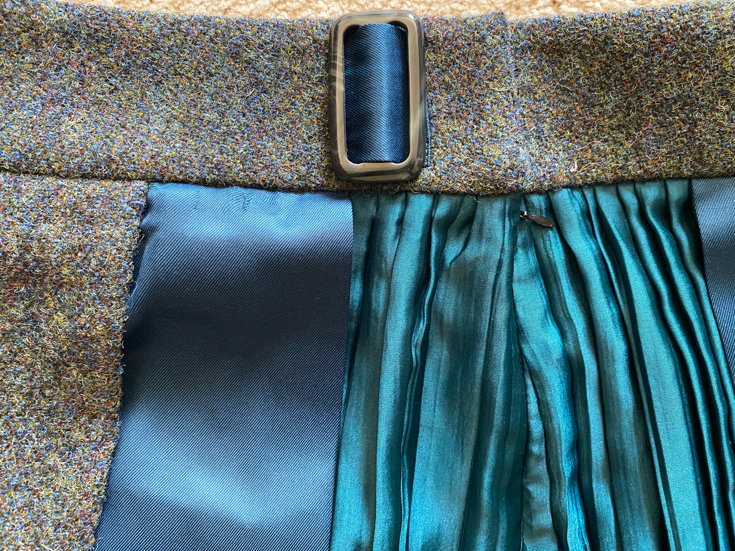 Ranun Skirt with Hazel Harris Tweed and Silky Layers